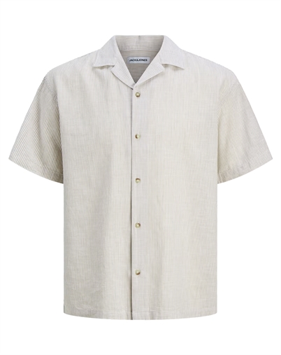 Jack & Jones - JJESummer Blend Resort Skjorte - Crockery
